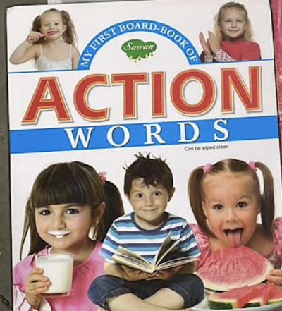 My First Board Book of Action Words